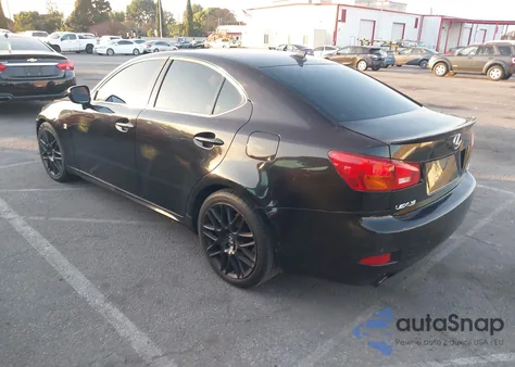 2008 Lexus Is 250 из США, поврежденный, VIN JTHBK262485054647